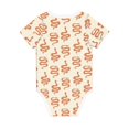 thumbnail image 5 of Balery Hand Drawn Snake Pattern Baby Climbing Clothes Infant Bodysuit Cute Infant Bodysuit Baby Romper-18 Months, 5 of 7