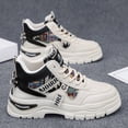 thumbnail image 2 of 2026 Spring Men'S High-Top Sneakers, Trendy Versatile Thick-Soled Height-Increasing Casual Running Dad Shoes, 2 of 7