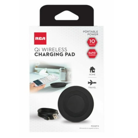 RCA PCHQIT10 Qi Tabletop Charger, 10 watts,Each