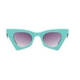 thumbnail image 5 of Gafas de sol Vintage Perfecl con forma de gato para mujer 400 Verde, 5 of 5