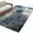 Blue, variant on Navy Blue Grey 3ft Area Rug, Modern Oil Painted Abstract Art Aesthetics Washable Non-Slip Small Round Rugs for Entryway Bedroom Kitchen, Soft Circle Carpet for Dining Room, Playroom Nursery Rug