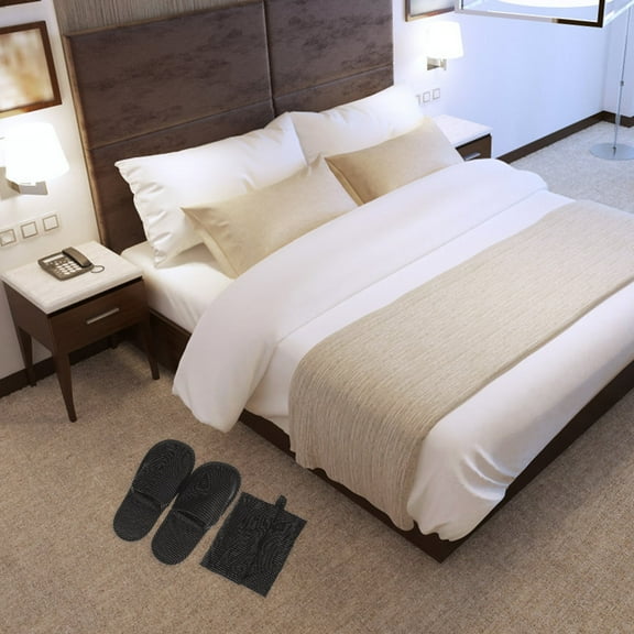 STRANDCHIC Home Slippers for Everyday Use Cotton Fabric 1 Pair