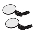 thumbnail image 1 of Bike Rearview Mirror, Foldable 1 Pair Cycling Parts Handlebar Mirrors Standard Size Impact Resistant  for ID 18-22mm Handlebars, 1 of 7