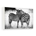 thumbnail image 2 of wall26 Floating Framed Canvas Wall Art for Living Room, Bedroom Black and White Wild Animal Canvas Prints for Home Decoration Ready to Hang - 16x24 inches, 2 of 4