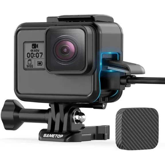 Gopro Hero 5 6 7 2018 Camera Mounting Frame With Lens Cover And Accessories