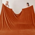 thumbnail image 3 of Manta de forro polar extragrande COOVA, 305 x 350 cm, naranja, 3 of 5