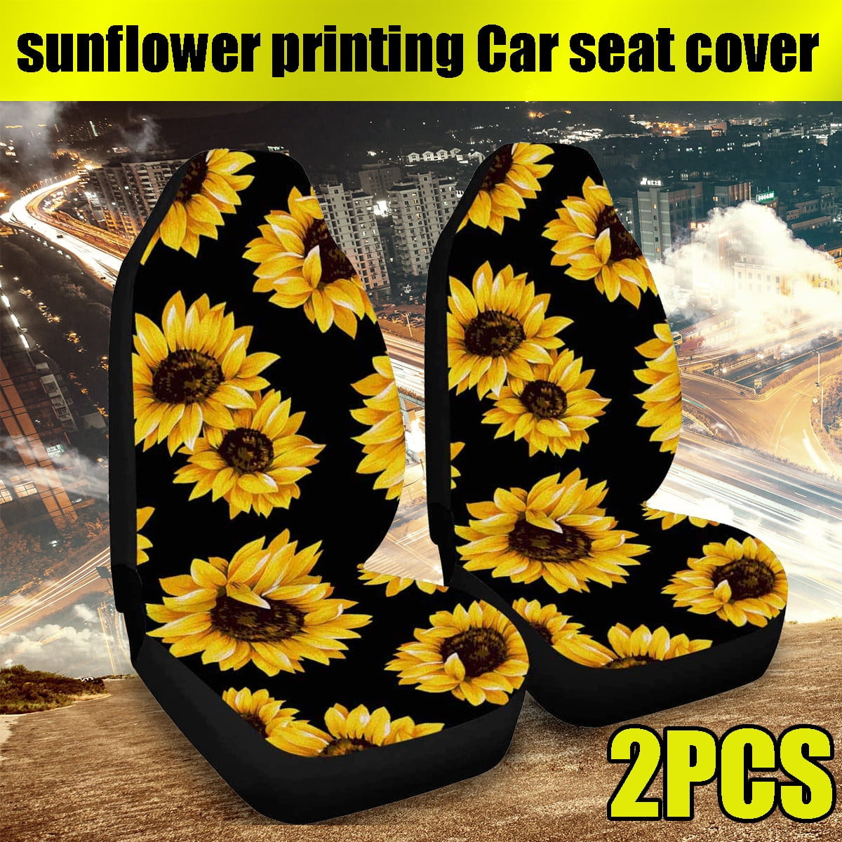 Sedan Vehicle Seat Protector Car Mat Covers Boatee Sunflower Printed Front Seat Covers 2 pcs SUV Van Fit Most Cars Sedan Vehicle Seat Protector Car Mat Covers Boatee Sunflower Printed Front Seat Covers 2 pcs SUV Van Fit Most Cars