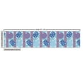 thumbnail image 3 of Geometric Sofa Upholstery Fabric by the Yard, Pastel Abstract Shapes and Shapes Hibiscus Blooms Memphis Art, Decorative Fabric for DIY and Home Accents, Sky Blue Pale Pink by Ambesonne, 3 of 5