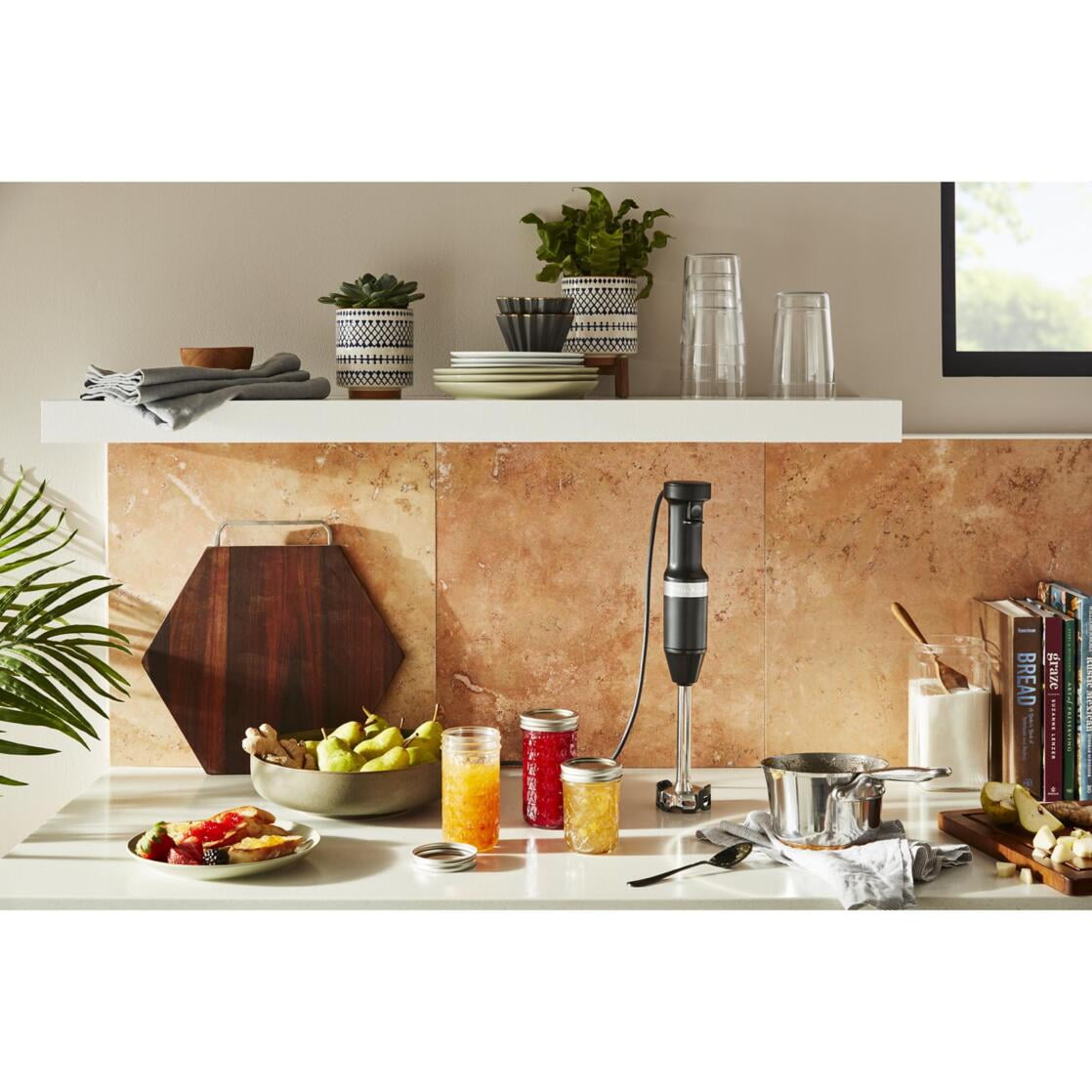 KitchenAid® Variable Speed Corded Hand Blender, Black Matte, KHBV53