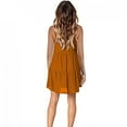 thumbnail image 3 of Wirziis Summer Dress For Women,Casual Solid Color Sleeveless Womens Dresses, 3 of 5