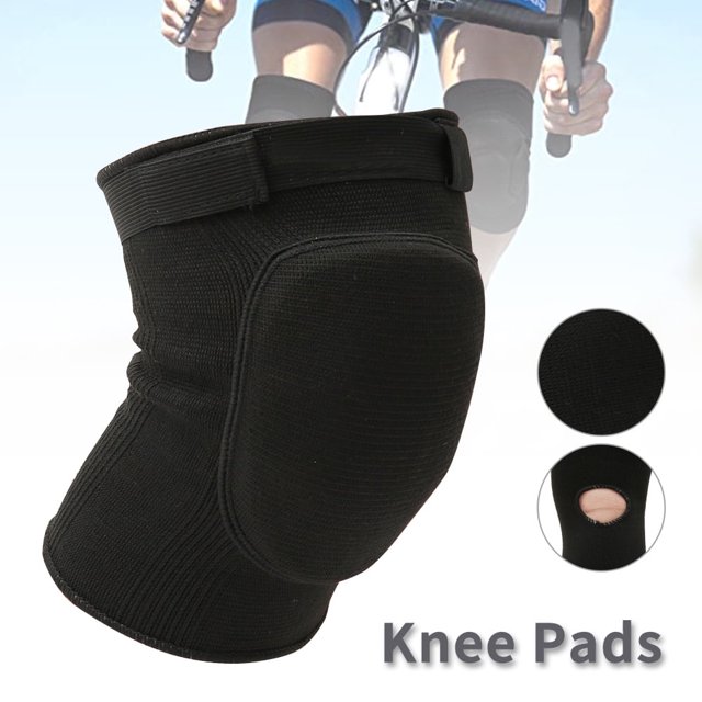 Knee Pads Elasticated Padded Work Wear Protector Brace Support Heavy Boxing