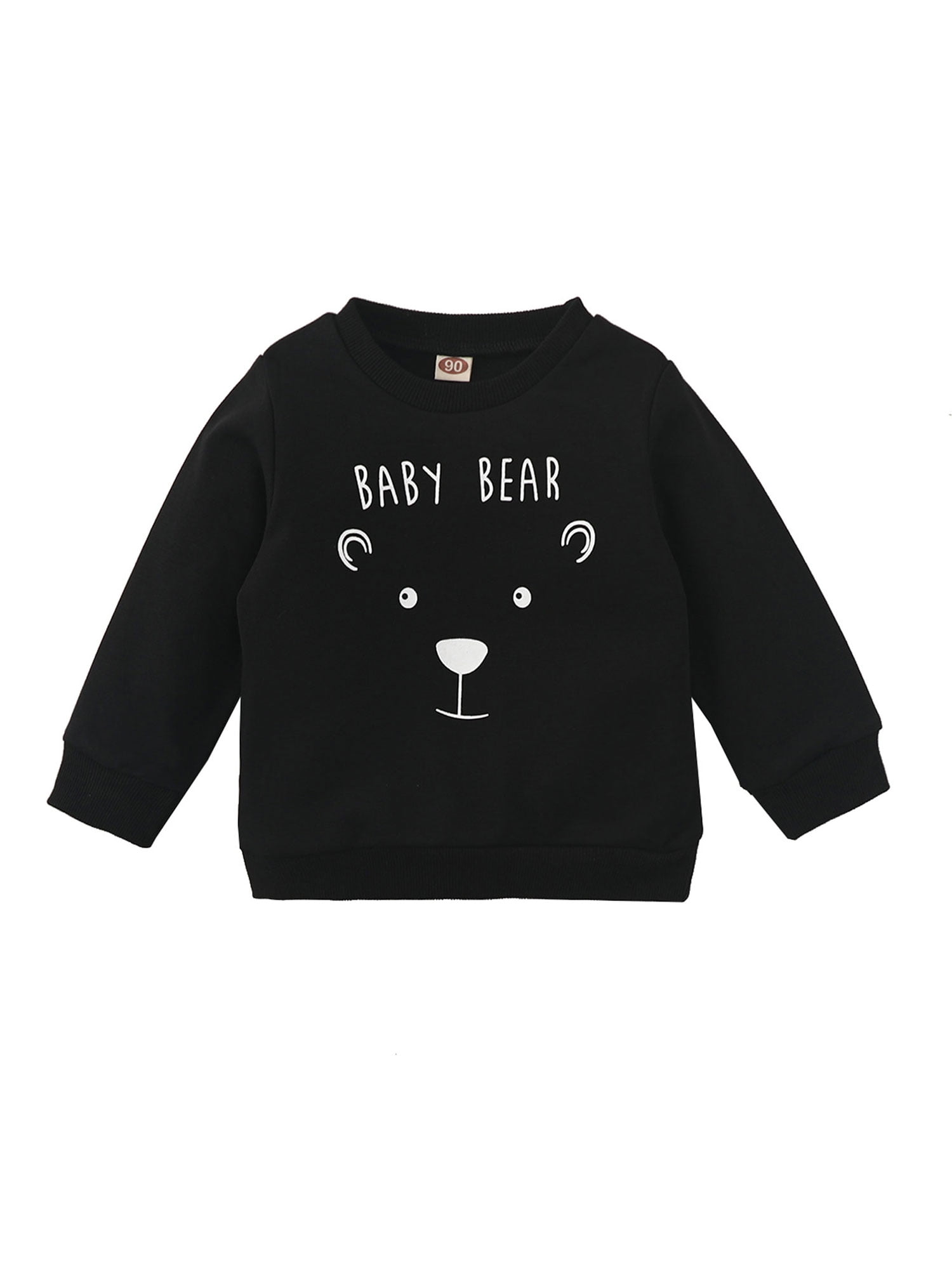 Age :18-24 Months, Orange 1-5 Years old Baby Sweatershirt Tops Long Sleeves Cartoon Lovely Shirt Pullover Blouse Tunic Kids Clothes 