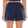 thumbnail image 5 of YanHoo Womens Workout Shorts Elastic Waist Drawstring Solid Color Short Pants Quick Dry Running Gym Athletic Shorts, 5 of 7