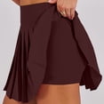 thumbnail image 4 of Tennis Skorts for Women with Pockets Athletic Skirt Skirts for Tummy Lightweight Summer Skorts Skirt, 4 of 6