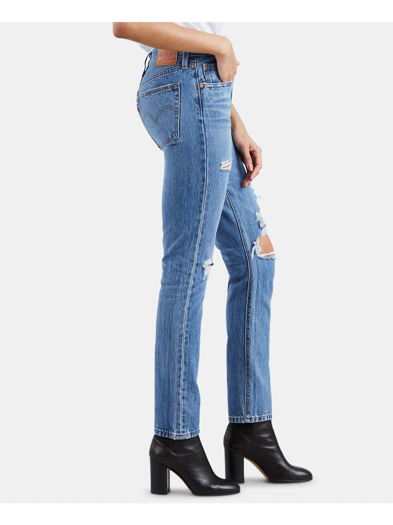 Levi's 501 skinny jeans nice as pie hot sale