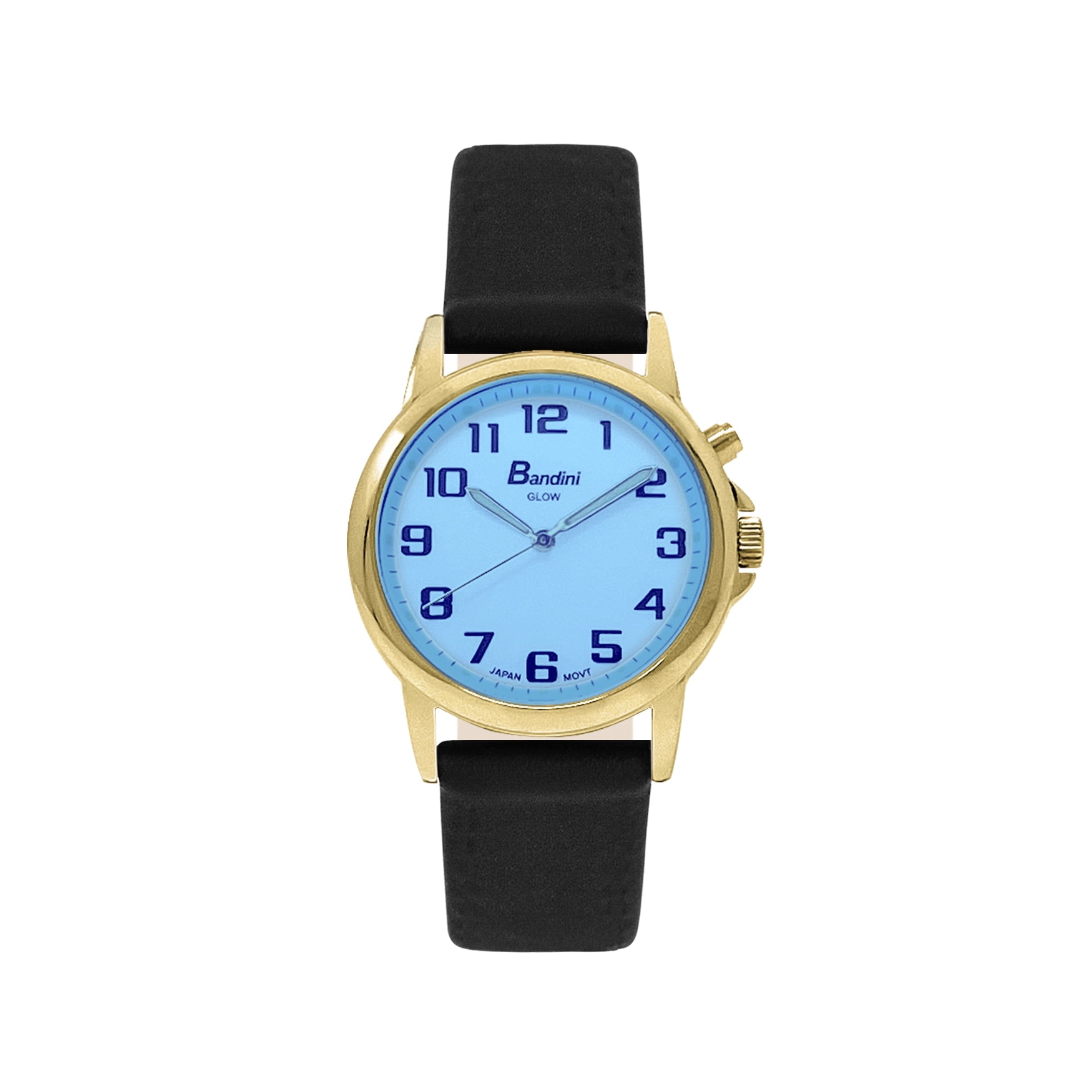 Glow in the dark analog watch discount