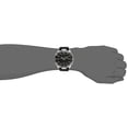 thumbnail image 3 of Men's Analog-Digital 100m Stainless Steel Black Silicone Watch PW6009, 3 of 4