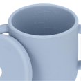 thumbnail image 3 of Silicone Toddler Cup with Handle Unbreakable Easy Clean Straw Baby Cup for 6 Months and Up Blue, 3 of 3