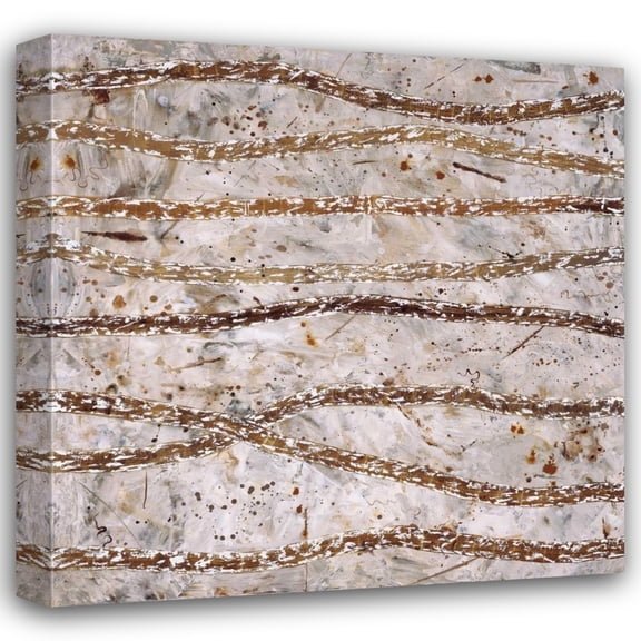 Isabel Lawrence 15x15 Gallery Wrapped Canvas Wall Art Titled - Stick Figures