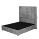 thumbnail image 2 of Cabecera Individual Nizza + Base Cama Storm Gris Oscuro, 2 of 8