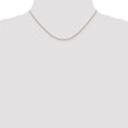 thumbnail image 2 of 14k Rose Gold 16 Inch .7mm Ropa Chain Necklace Pendant Charm, 2 of 9