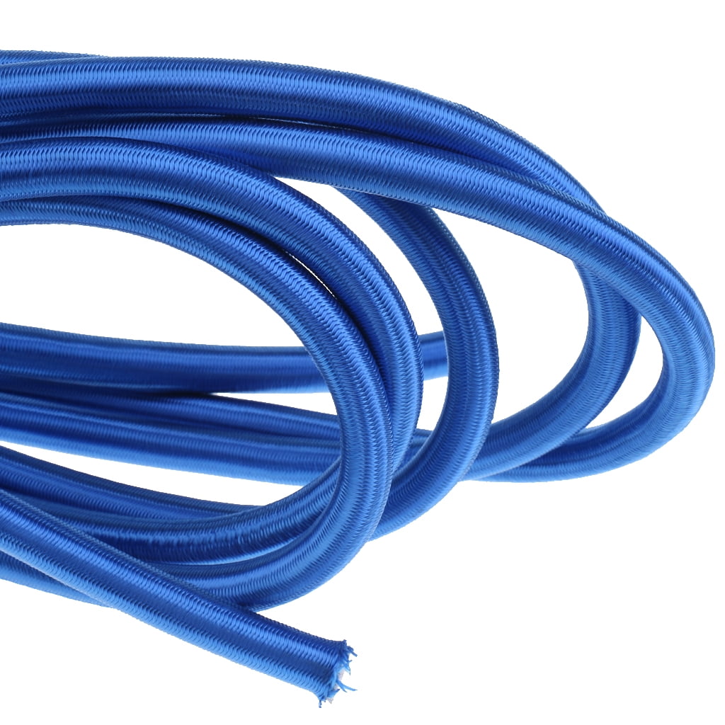 funtasica 10 Meters Blue Replacement Kids Toddlers Trampoline 12mm Bungee Shock Cord - High Strong and Durable