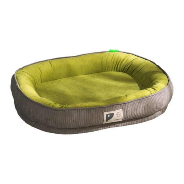 Sofá para perros Cama para perros Cama para mascotas cálida y extraíble Colchoneta antideslizante para dormir para mascotas 60x48cm