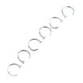 thumbnail image 6 of jiaroswwei 10/6/2Pcs Stainless Steel Nose Open Hoop Ring Body Piercing Stud Unisex Jewelry, 6 of 8