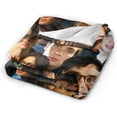 thumbnail image 2 of Blanket Cillian Actor Murphy Throw Flannel Blankets Warm Soft Cozy Fuzzy Air Conditioning Blanket for Living Room Sofa Bed Gift Blankets for All Seasons 30"x40", 2 of 6
