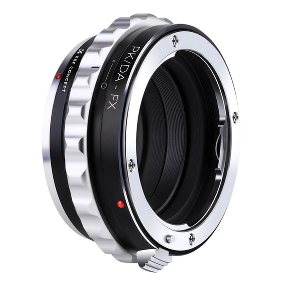 K&F CONCEPT M35111 Lens Adapter, Compatible with Pentax K/M/A/FA/DA Lenses to Fuji X Lens Mount Adapter