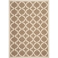 thumbnail image 1 of Safavieh Courtyard Brown Indoor Outdoor Rug - 8' x 11', 1 of 1
