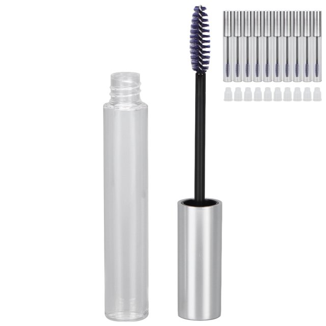 Varita de tubos de rímel, 10 unidades de 12 ml de rímel vacío, botella de crema de pestañas, contenedor de crema de pestañas, durabilidad mejorada