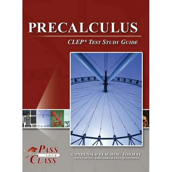 Precalculus CLEP Test Study Guide, (Hardcover)