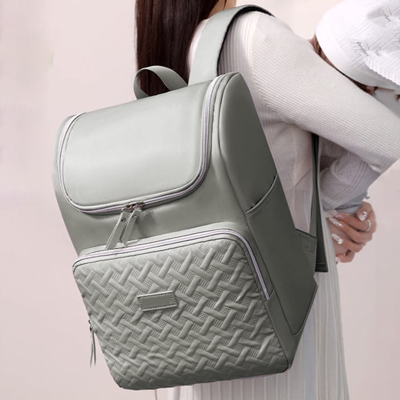 Insulated Backpack for Women, Large Capacity Thermal Lunch Bag with Multiple Pockets, Hands-Free Cooler for Moms, Travel, and Outdoor Activities