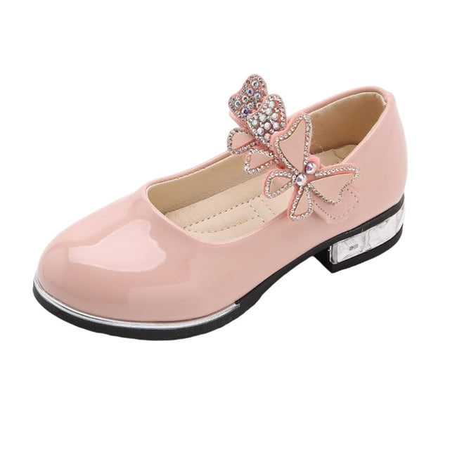 Chaussures Bébé Douces Filles Été Strass Plates Chaussures de Princesse Performance Tige Flexible Semelle en Caoutchouc