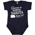 thumbnail image 3 of Inktastic Someone in North Dakota Loves Me Boys or Girls Baby Bodysuit, 3 of 5