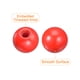thumbnail image 4 of 6uds Roscado Bola Perillas Unique Bargains Termoestable Rojo 1.37'', 4 of 7
