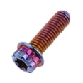 thumbnail image 6 of Wanyifa Titanium Flange 12 Point M6 x10 15 20 25 30 35 40 45 50mm Screw Bolt,M6x20mm,Blue,4 Pcs, 6 of 7