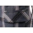 thumbnail image 6 of Yindaity Mens Plaid Blazer Sports Coat Casual Slim Fit Checkered Blazer for Men Wedding (Grey,3XL), 6 of 6