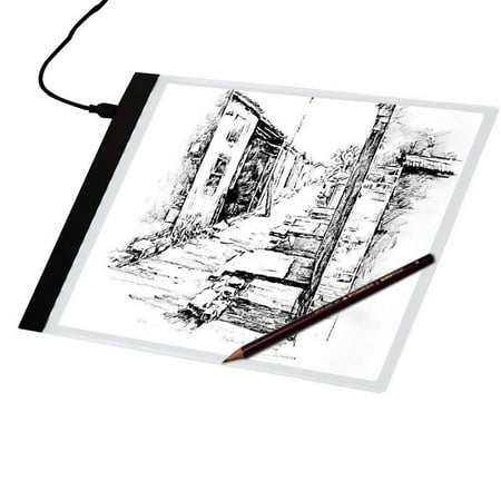 A4 Tracing Light Box Light Up Tracing Pad Coloring Board