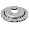 thumbnail image 3 of Geelife Front Rear Posi Ceramic Brake Pad Performance Drilled Slotted Rotor Kit, 3 of 7