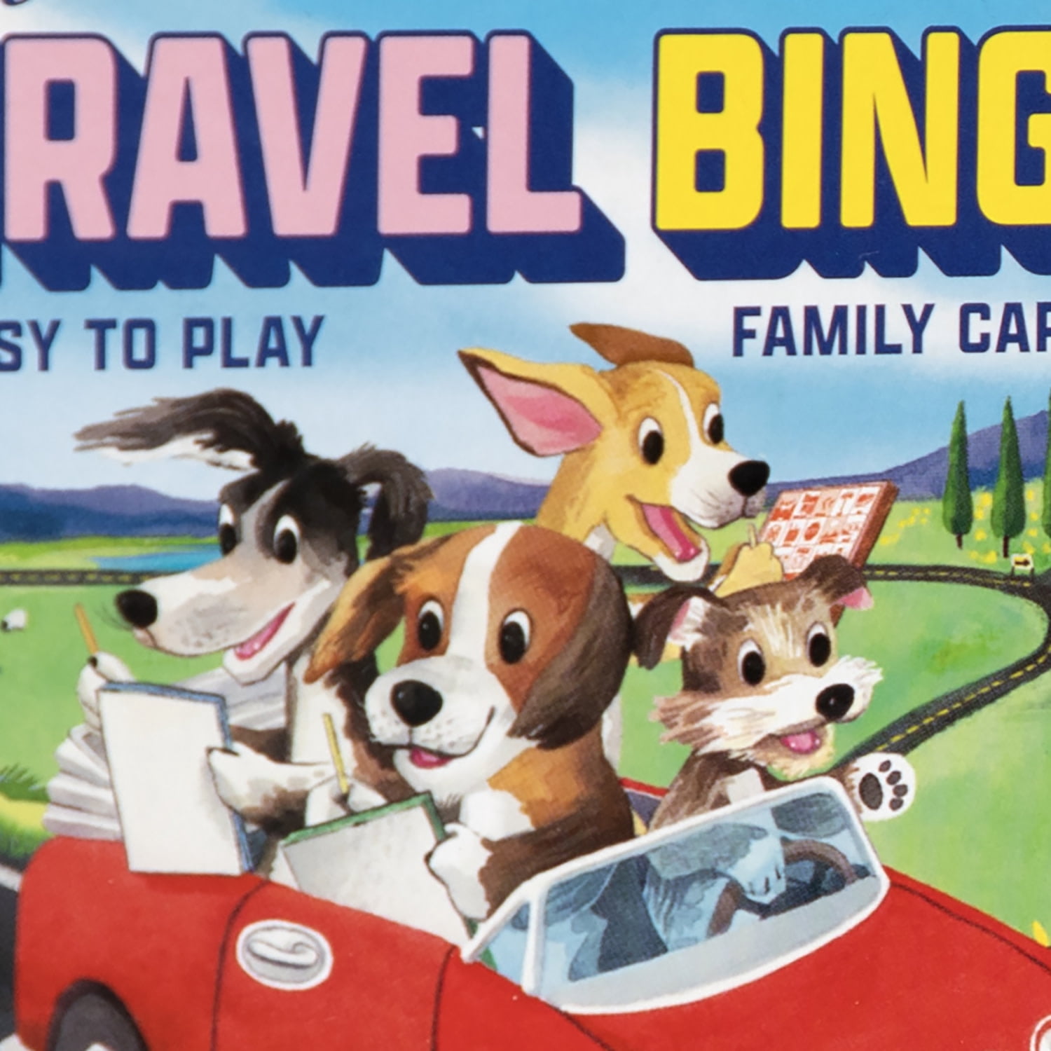 eeBoo Travel Bingo For Kids, Car Game With 4 Pads & Pencils, Ages 4+ - Reinforces Observation & Recognition Skills, Builds Focus & Grows Awareness