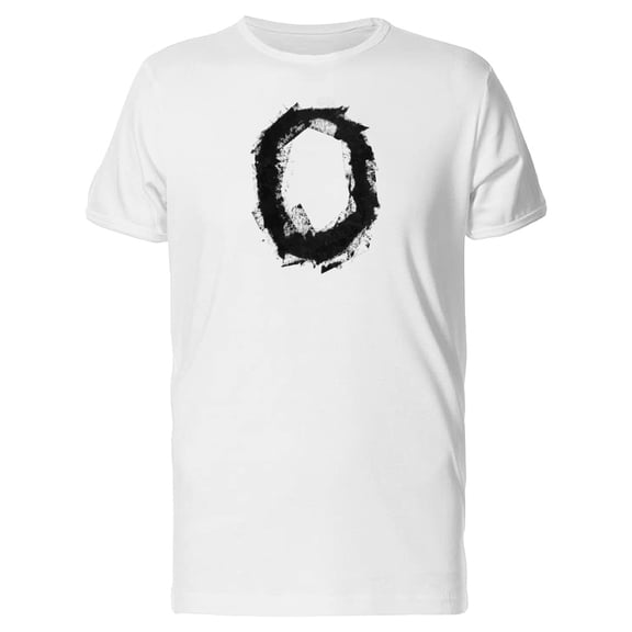 Number 0 With Grunge Textures Tee Men's -Image by Shutterstock