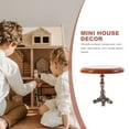 thumbnail image 4 of OUNONA 1Pcs Wear-Resistant Mini Dinning Table Black Wooden for Mini House and DIY Work, 4 of 8