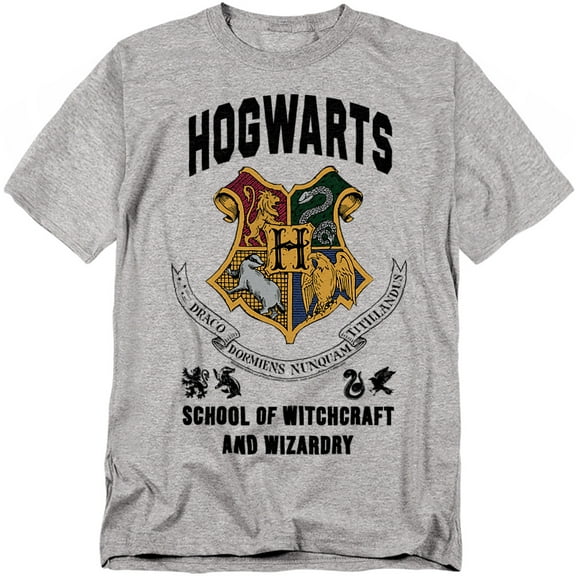 Harry Potter T-Shirt Hogwarts School Of Witchcraft Unisex Graphic Tee for Men & Women