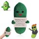 thumbnail image 1 of Apoyo Emocional, Mini Muñeca De Punto con Tarjeta Positiva, Regalos De Buena Suerte, Regalos Divertidos, Regalos Positivos, Abrazo De Bolsillo, Pepino De Lana Tejida para Regalo De Cumpleaños,, 1 of 5