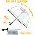 thumbnail image 3 of Kroder Windproof Compact Umbrella for Rain - Travel Umbrella, Portable, Strong, Collapsible to, Automatic Open Close Button, Vented Double Canopy with Fiberglass/Steel Frame, 3 of 4