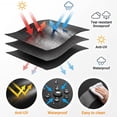 thumbnail image 5 of OHHANI Grill Covers, 58"W x 24"D x 46"H Outdoor, 210D Oxford with Adjustable Drawstring & Storage Bag, UV Protect, for BBQ, 5 of 7