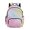 Stars Tie-Dye Print Beige Pink, variant on SCRAWLGOD Stars Print Pink School Backpack for Boys Girls Backpack for Kids Teens Elementary Middle School 17 inch Large Knapsack with Padded Strap