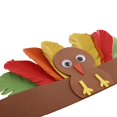thumbnail image 4 of Kits de manualidades de pavo de Acción de Gracias, sombrero de pavo de Acción de Gracias, sombrero hecho a mano DIY, actividades de juego de fiesta de Acción de Gracias y suministros de decoración Adepaton FLD-4162, 4 of 8